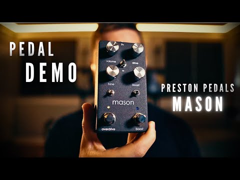 dual overdrive boost pedal Mason Dual Overdrive – Preston Pedals LLC